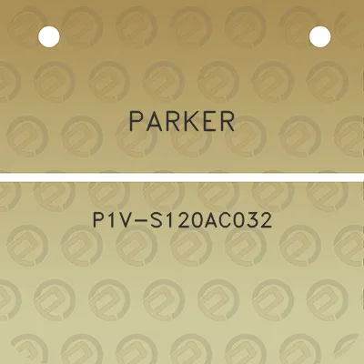 parker-p1v-s120ac032