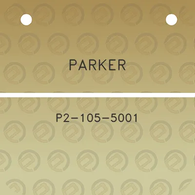 parker-p2-105-5001