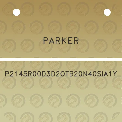 parker-p2145r00d3d2otb20n40sia1y