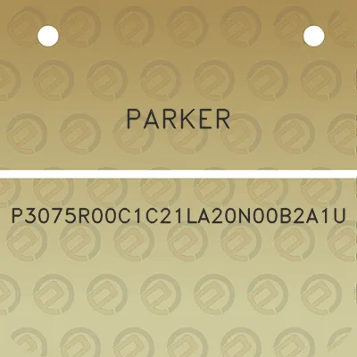 parker-p3075r00c1c21la20n00b2a1u