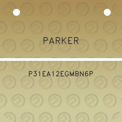 parker-p31ea12egmbn6p