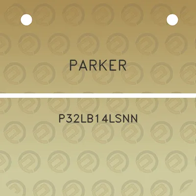 parker-p32lb14lsnn