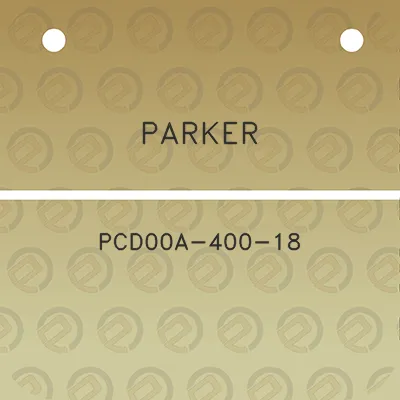 parker-pcd00a-400-18