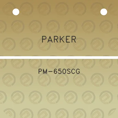 parker-pm-650scg