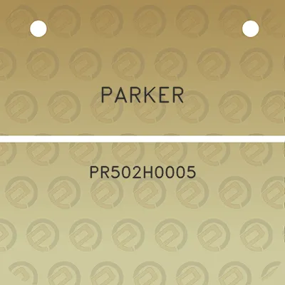 parker-pr502h0005