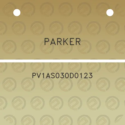 parker-pv1as030d0123