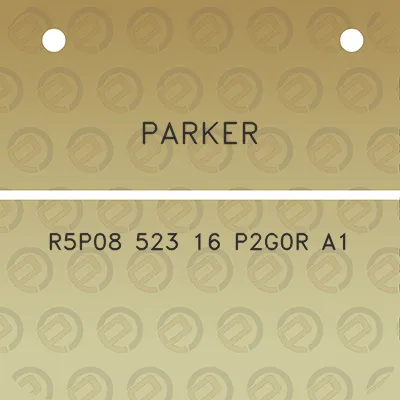 parker-r5p08-523-16-p2g0r-a1