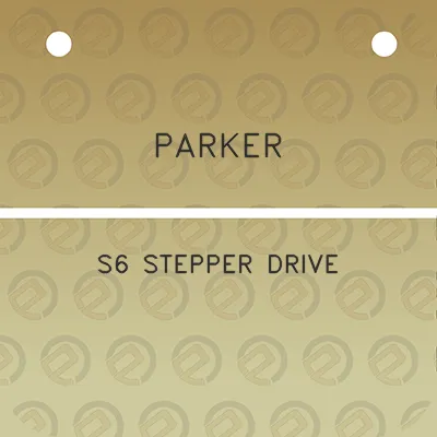 parker-s6-stepper-drive