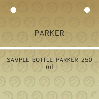 parker-sample-bottle-parker-250-ml