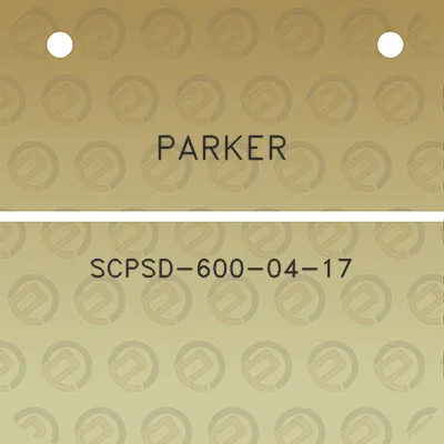 parker-scpsd-600-04-17