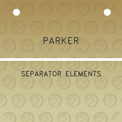 parker-separator-elements