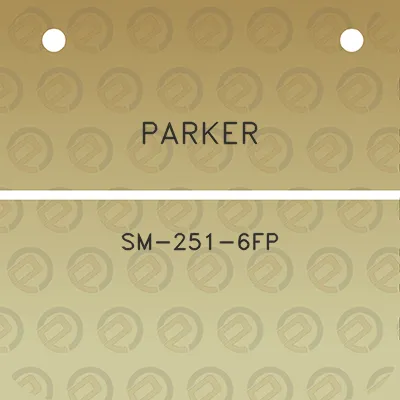 parker-sm-251-6fp