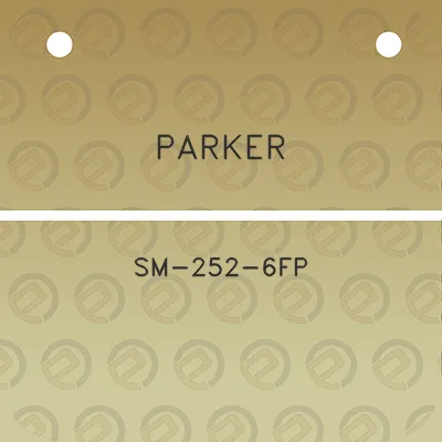 parker-sm-252-6fp