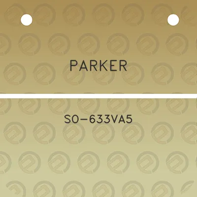 parker-so-633va5