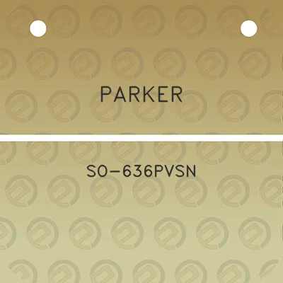 parker-so-636pvsn