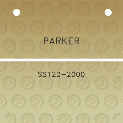 parker-ss122-2000