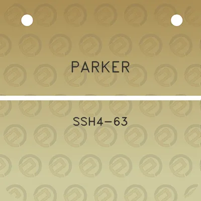 parker-ssh4-63