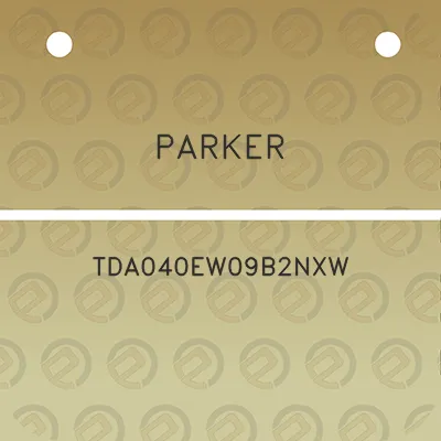 parker-tda040ew09b2nxw