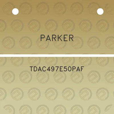 parker-tdac497e50paf