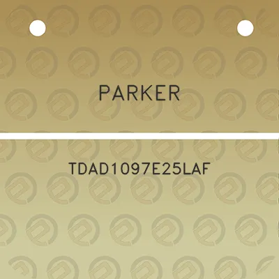 parker-tdad1097e25laf