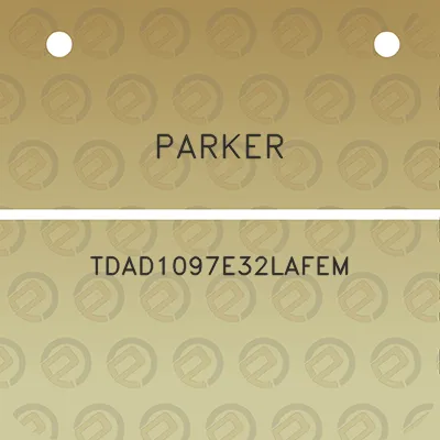 parker-tdad1097e32lafem