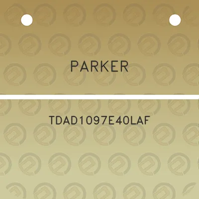 parker-tdad1097e40laf