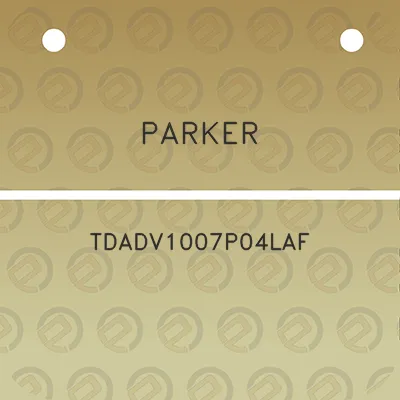 parker-tdadv1007p04laf