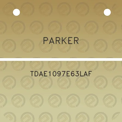 parker-tdae1097e63laf