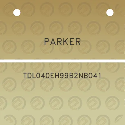 parker-tdl040eh99b2nb041