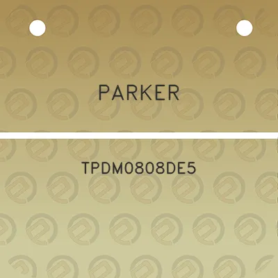 parker-tpdm0808de5