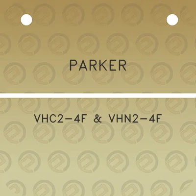 parker-vhc2-4f-vhn2-4f