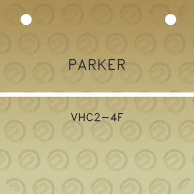 parker-vhc2-4f