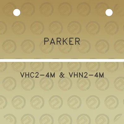 parker-vhc2-4m-vhn2-4m