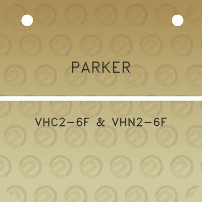 parker-vhc2-6f-vhn2-6f