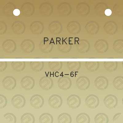 parker-vhc4-6f