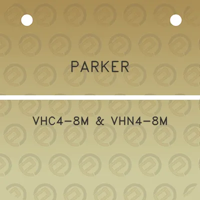 parker-vhc4-8m-vhn4-8m