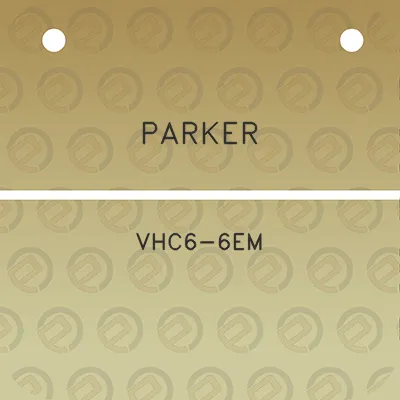 parker-vhc6-6em