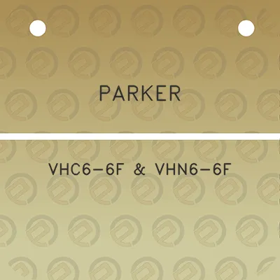 parker-vhc6-6f-vhn6-6f