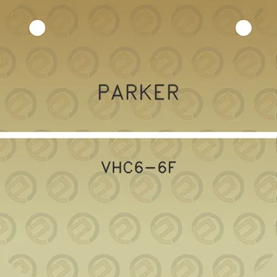 parker-vhc6-6f