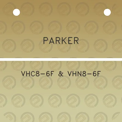 parker-vhc8-6f-vhn8-6f