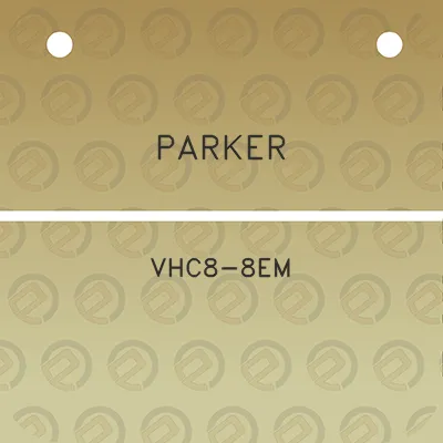 parker-vhc8-8em