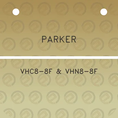 parker-vhc8-8f-vhn8-8f