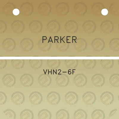 parker-vhn2-6f