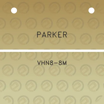 parker-vhn8-8m