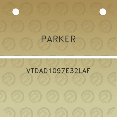 parker-vtdad1097e32laf