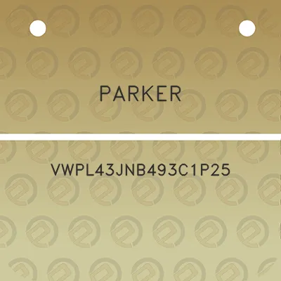 parker-vwpl43jnb493c1p25