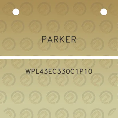 parker-wpl43ec330c1p10