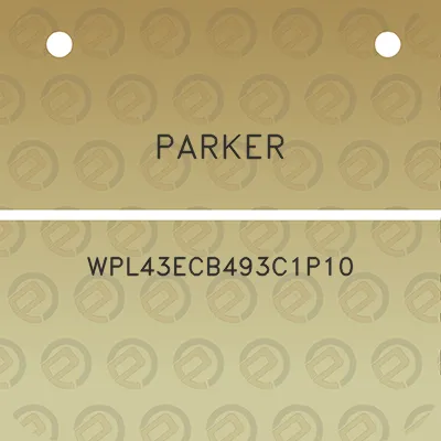 parker-wpl43ecb493c1p10