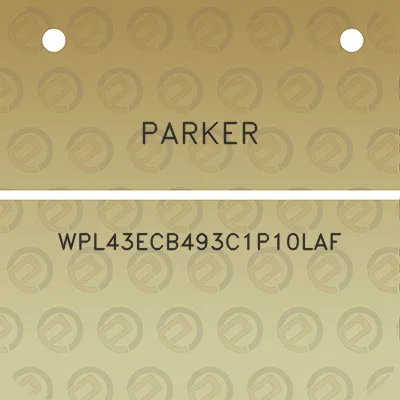 parker-wpl43ecb493c1p10laf