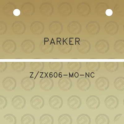 parker-zzx606-mo-nc